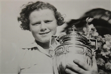 Patty Berg 1938 Miami Biltmore Women's Golf Championship Trophy Photo
