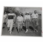 Johnny Cochran, Patty Berg, James Roessler & Bill Carey 1953 Photo Walking Down The Fairway 