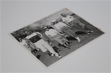 Johnny Cochran, Patty Berg, James Roessler & Bill Carey 1953 Photo Walking Down The Fairway 