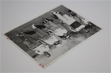 Johnny Cochran, Patty Berg, James Roessler & Bill Carey 1953 Photo Walking Down The Fairway 