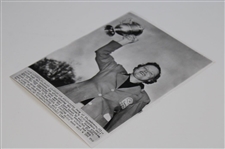 Patty Berg 1957 Women's Titleholders Golf Tournament Trophy Photo