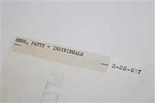 Patty Berg 1957 Women's Titleholders Golf Tournament Trophy Photo
