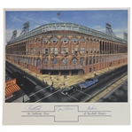 Roger Craig, Johnny Podres & Clem Labine Signed Piece of Baseball History Ebbets Field Poster JSA ALOA