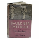 Max Faulkner, Alf Padgham & Sam King Signed 1952 The Faulkner Method Book JSA ALOA