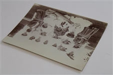 Original Sepia Photo Of Women Golfers Circa 1900 