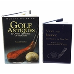 Two (2) Signed Golf Collector Books by John & Mort Olman & Pete Georgiady 