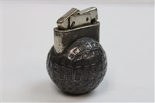 Square Mesh Pattern Dark Tone Golf Ball Themed Lighter