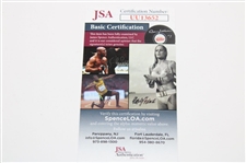 Jakc Nicklaus Signed 'Lining Up Putt' Personalized Photo JSA #UU13652