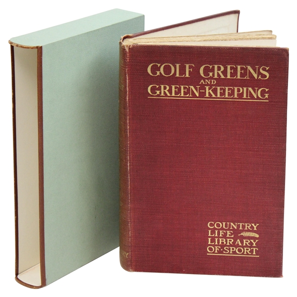 1906 Golf Greens And Green-Keeping Edited by Horace Hutchinson 