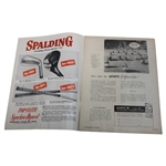 Gene Sarazen Rheingold Lager Matted Ad w/1954 PGA Professional Golfer Magazine