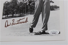 Dow Finsterwald Signed Black and White Magazine Page JSA #UU13657