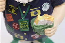 2021 Masters Tournament Ltd Ed Golf Patron Gnome with Sandwich In Original Box