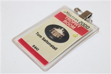 2000 Masters Tournament Trophy Room Badge #B-842 - Tom Saltonstall