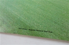 Seven (7) Augusta National Golf Club Classic Photos w/Envelope - Holes #2, #7, #14 & #18