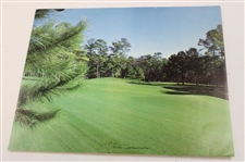 Seven (7) Augusta National Golf Club Classic Photos w/Envelope - Holes #2, #7, #14 & #18