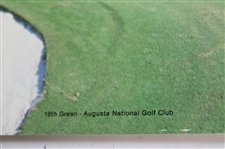 Seven (7) Augusta National Golf Club Classic Photos w/Envelope - Holes #2, #7, #14 & #18