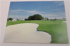 Seven (7) Augusta National Golf Club Classic Photos w/Envelope - Holes #2, #7, #14 & #18