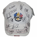 Tiger, Phil & Team USA Signed 2010 Ryder Cup at Celtic Manor Hat JSA ALOA