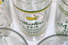 Twelve (12) Masters Tournament Past Champions Glasses
