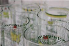 Twelve (12) Masters Tournament Past Champions Glasses