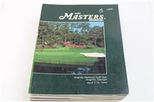 Nine (9) Masters Journals From Years 1994-2020
