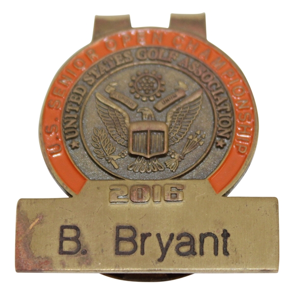 Brad Bryant’s 2016 US Senior Open at Scioto Contestant Badge
