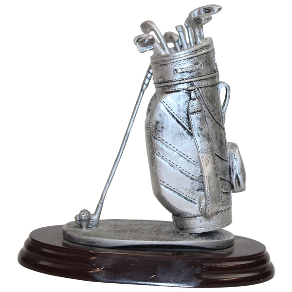 Golf Bag & Clubs Desk Display