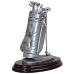 Golf Bag & Clubs Desk Display