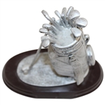 Golf Bag & Clubs Desk Display