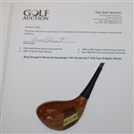 Brad Bryant's Personal Macgregor Oil Hardened T 945 Eye-O-Matic Driver
