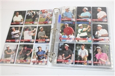 Brad Bryant's 1991 PGA Tour Pro Set Cards w/Binder