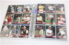 Brad Bryant's 1991 PGA Tour Pro Set Cards w/Binder