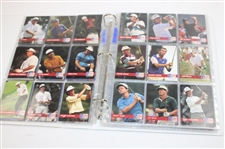 Brad Bryant's 1991 PGA Tour Pro Set Cards w/Binder