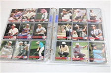 Brad Bryant's 1991 PGA Tour Pro Set Cards w/Binder