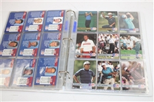 Brad Bryant's 1991 PGA Tour Pro Set Cards w/Binder