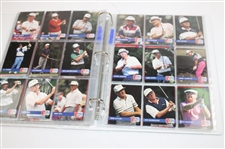 Brad Bryant's 1991 PGA Tour Pro Set Cards w/Binder