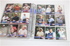 Brad Bryant's 1991 PGA Tour Pro Set Cards w/Binder