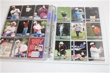 Brad Bryant's 1991 PGA Tour Pro Set Cards w/Binder