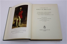 1952 'A History Of Golf In Britain' Bernard, Darwin And Others
