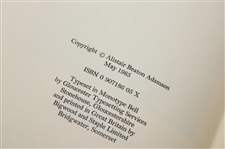 1985 Limited Ed 239/1055 'Allan Robertson, Golfer His Life And Times' Signed By Author Alistair Adamson
