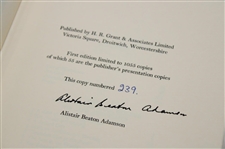 1985 Limited Ed 239/1055 'Allan Robertson, Golfer His Life And Times' Signed By Author Alistair Adamson
