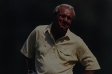 2 Masters Photos 1963 Palmer And Nicklaus And 1980's Palmer Ronnie Watts Collection