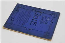 1908 'Rules Of The Game Of Golf'