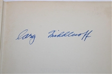 Cary Middlecoff Signed 1957 'Advanced Golf' Book - Second Printing JSA ALOA