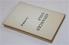 Cary Middlecoff Signed 1957 'Advanced Golf' Book - Second Printing JSA ALOA