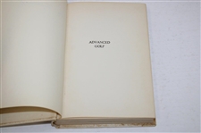 Cary Middlecoff Signed 1957 'Advanced Golf' Book - Second Printing JSA ALOA