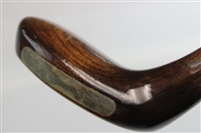 Classic Aula Reekie Wooden Shaft Golf Putter Hand Made in St. Andrews, Scotland