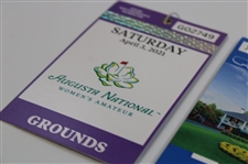 2021 Masters Tournament Womens Amateur & Monday Practice Round Tickets - Hideki Winner