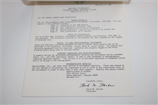1987 & 1988 Masters Tournament Releases To The Press, Radio & Television Guides