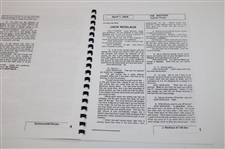2004 Masters Tournament Tuesday & Wednesday Player Interviews Booklets - Tiger, Arnie, Jack & more